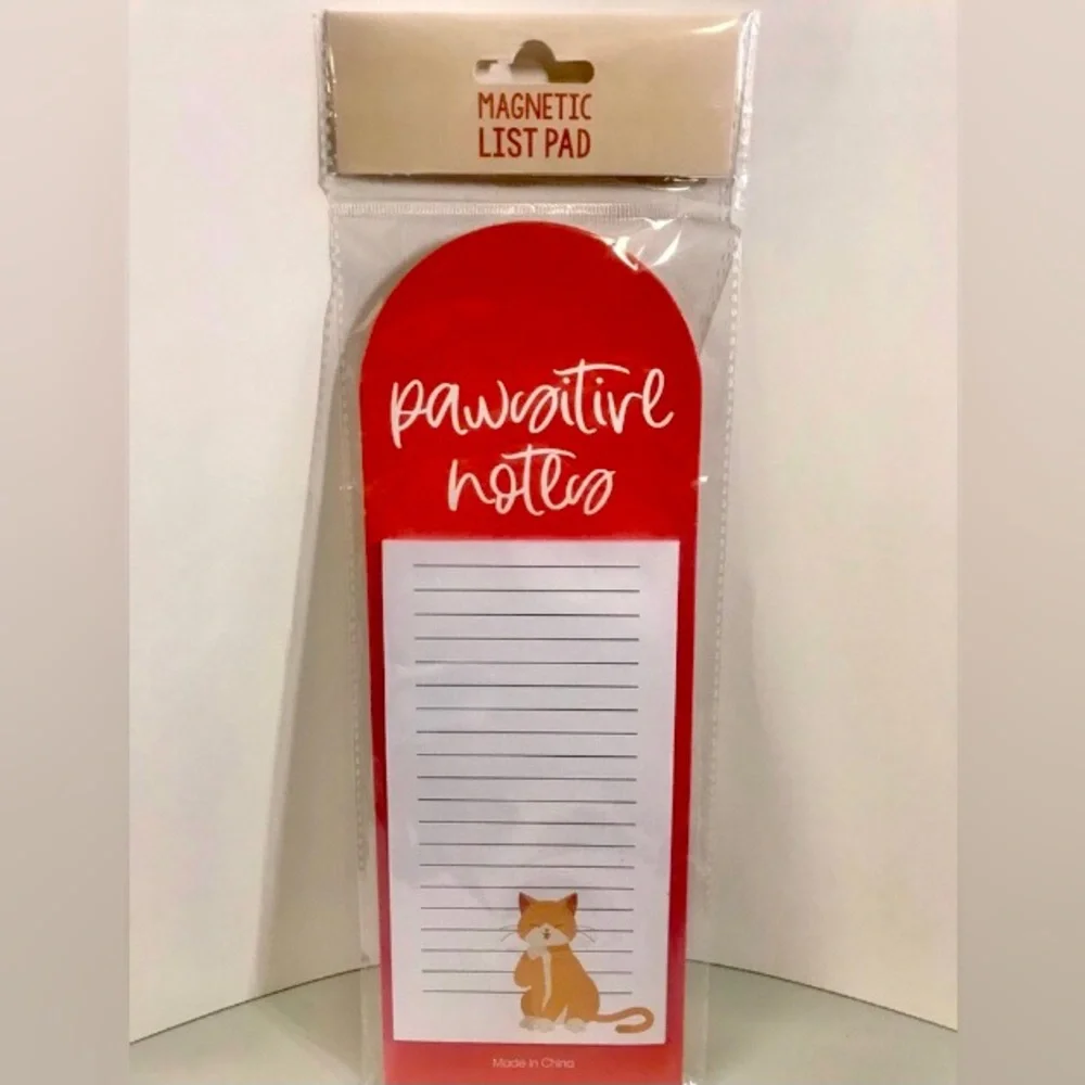 Puurrrfect Cat Lover 3 Pcs Note Set NWT